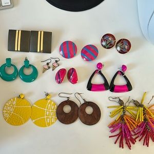 10x of Vintage Earrings